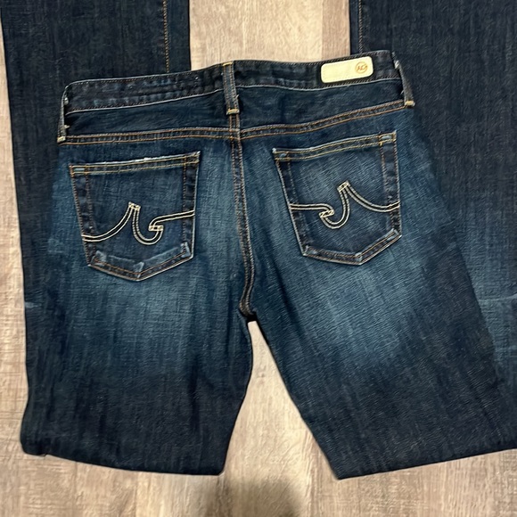AG Adriano Goldschmied The Angel Bootcut Jeans Denim 27R - Picture 3 of 6
